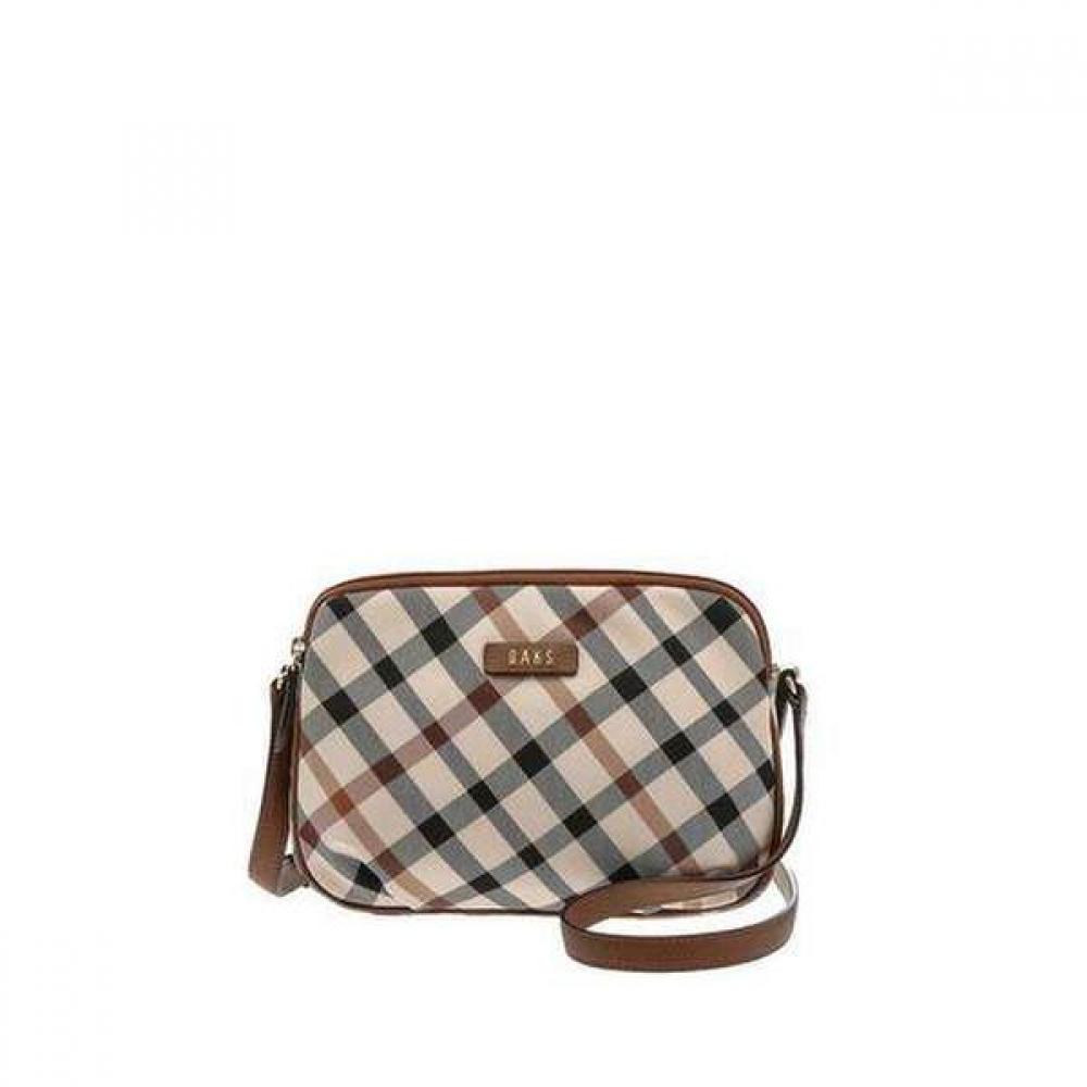 Daks Brown House Check Jacquard Crossbag Dcba0e631w2