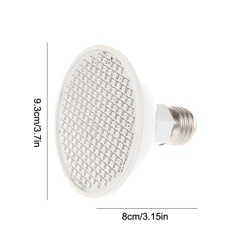 Red Light Therapy Bulb With Lamp Clip Led 660Nm Red And 850Nm Near Infrared Combo Therapy Device For Skin Care Pain Relief
