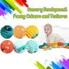 Karınüstü Oyun Oyuncakları 0-24 Ay Bebek Müzikli Peluş Hayvan Bebek Cetvel Tasarımlı Çıngırak ve Çoklu Dokular Bebekler İçin Yenidoğan Oyuncakları