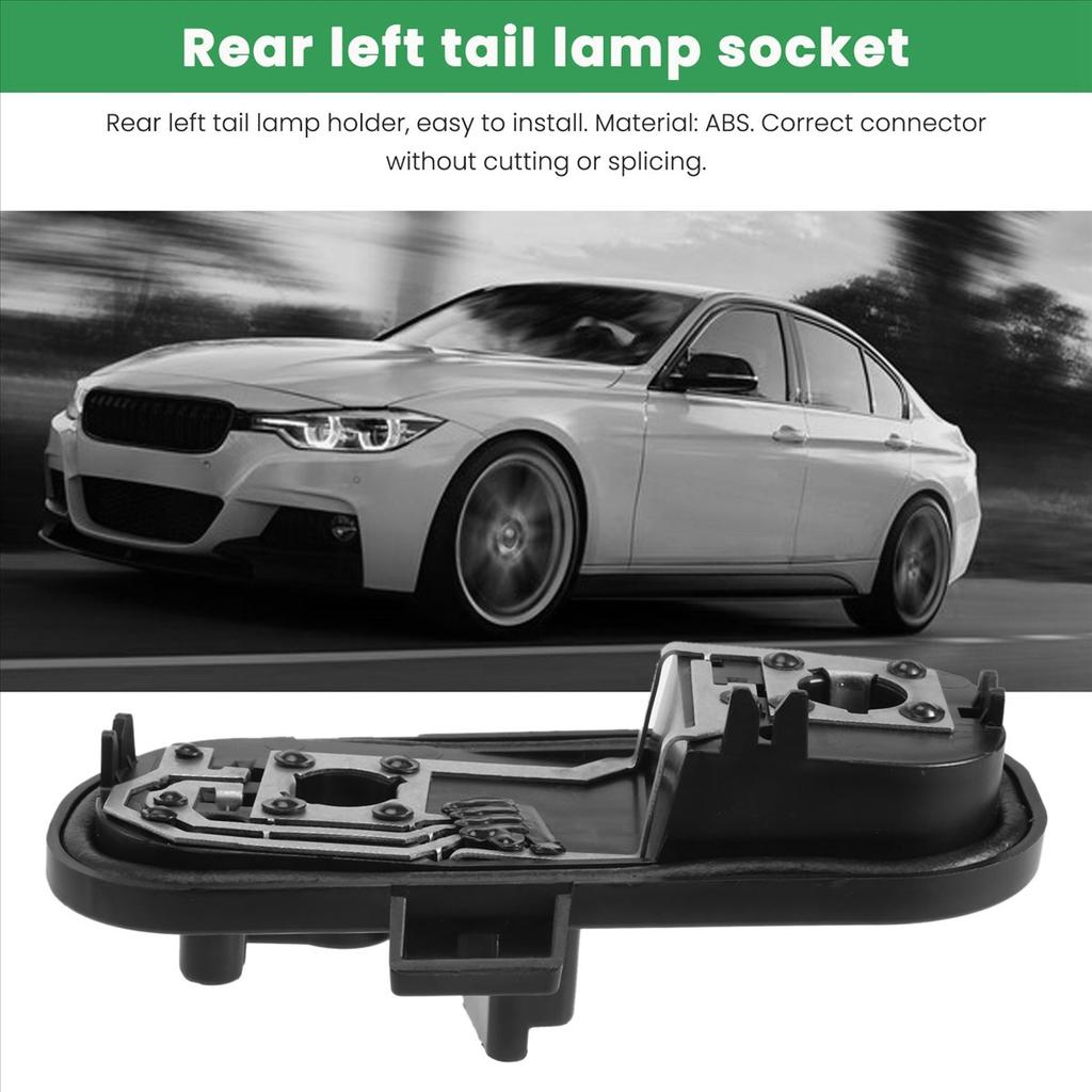 For Nissan Qashqai 2008-2015 Left Rear Tail Light Bulb Holder Tail Light Brake Light Stop Lamp Bulb Hole Bulb Socket