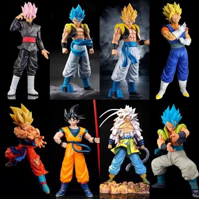 Dragon Ball Super Saiyan Gogeta and Vegito Battle Damaged Figurine