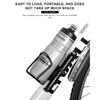 Portable Bike Pump With Hose Aluminum Alloy Bicycle Hand Air Pump Presta Schrader Valve Hand Inflator Cycling Accessories
