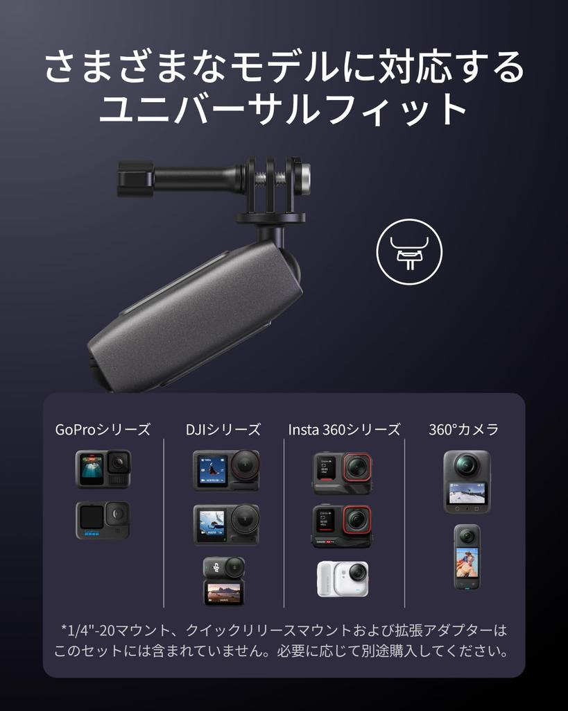 TELESIN Electric Suction Cup Mount for Action Car Powerful Compatible with Insta360 Pro DJI Osmo Action GoPro Hero Car and Dashboard Cameras, Mount,