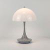 LED Mushroom Small Table Lamp Portable USB Charging Dimmable Flower Bud Lamp Bedroom Bedside Lamp