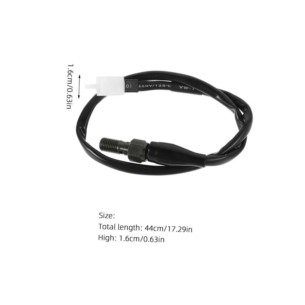 CLISPEED Motorcycle Hydraulic Brake Light Switch Brake Light Switch for Motorcycle Rear Brake Easy Installation Bike Supply