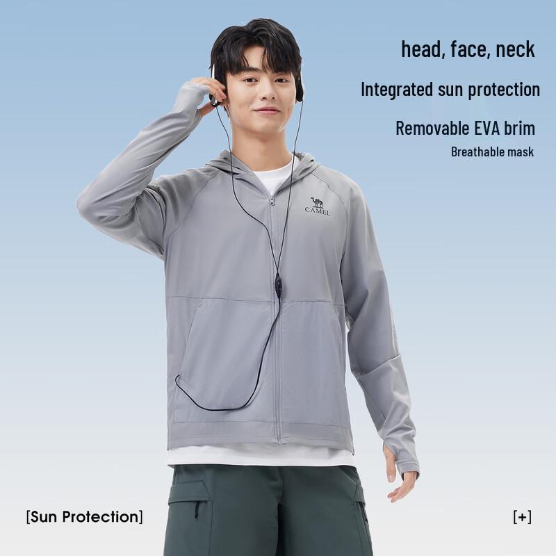 Camel Unisex Outdoor UPF50+ Sun Protection Jacket