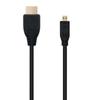 NANO CABLE Nanocable Micro Hdmi Cable 10.15.3501/ Hdmi Male - Micro Hdmi Male/ 0.8m/ Black