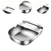 Stainless Steel Spoon Rest Utensil Cooking Stable Holder Spatulas for Restaurant