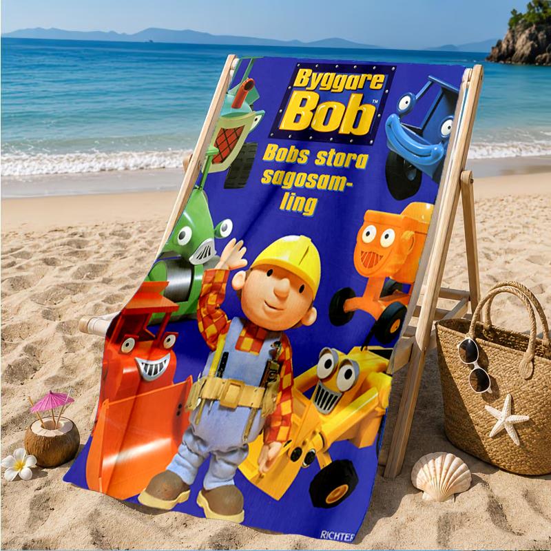 Das Abenteuer-Strandtuch des Bauherrn, Superweiche Mikrofaser, Perfektes Geschenk für Sie/Ihn, Geburtstag, für Pool, Strand, Reisen, Dekoration Strandparty