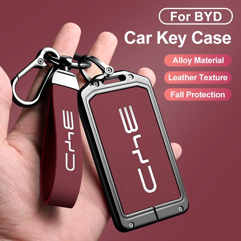 Modischer NFC-Autokarten-Schlüsselanhänger-Halter für BYD Atto 3 Tang DM Han EV Song Pro Qin Plus Schutzhülle Schlüsselanhänger Auto Zubehör