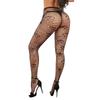 Plus Size Sexy Jacquard Hollow Fishnet Pantyhose For Women