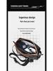 Men's Trendy Patchwork Chest Bag: Fashionable Crossbody for Commuting & Travel
