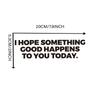 Easy Apply Motivational Vehicle Decal Waterproof Sunproof Car Exterior Decal for Car Motorcycle Truck Exterior Decors