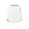 Fila Tennis Fashion Minimalist Classic Sports Training Versatile Comfortable Pleated Tennis Skirt Women skirts Jade-White A11W613302FWT