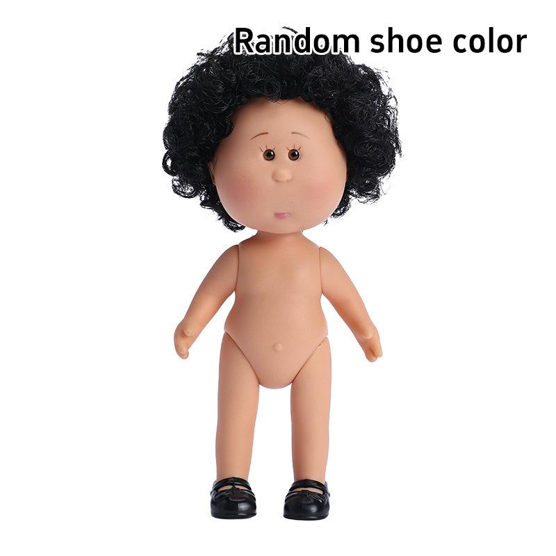14cm Mini Potato Doll 5 Movable Joints Diy Vinyl Cute Dolls Toys Naked Baby Small Potato Doll Diy Dressing Doll Home Decoration