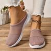 Women's Walking Sandals Breathable Mesh Casual Sneakers Summer Shoes Soft Sole Platform Slip-On Walking Shoes