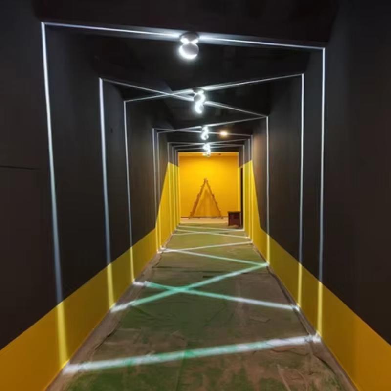 New LED Window Sill Line Color Celling Lamp Internet Cafe Secret Room 360° Luminous Corridor Aisle Decorative Light Spotlight