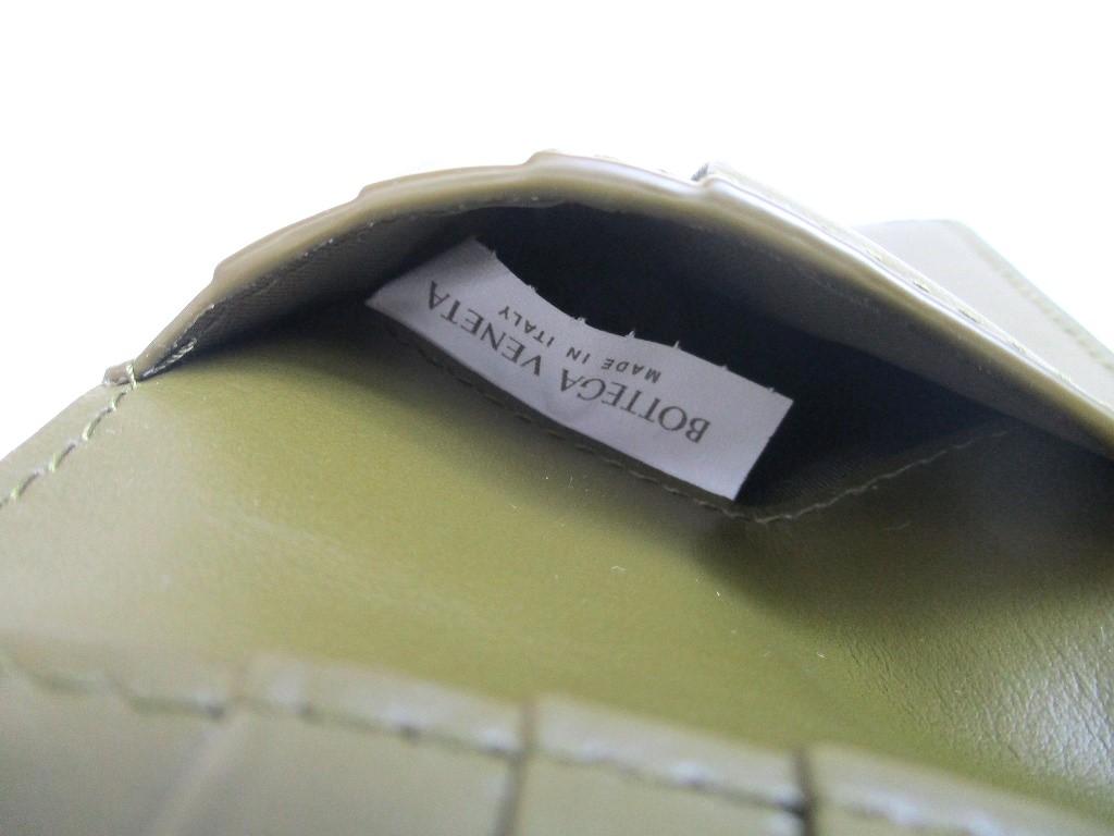 Authentic BOTTEGA VENETA Dark Navy Blue Leather Small Bi-Fold Bill Wallet #a594  Refurbished