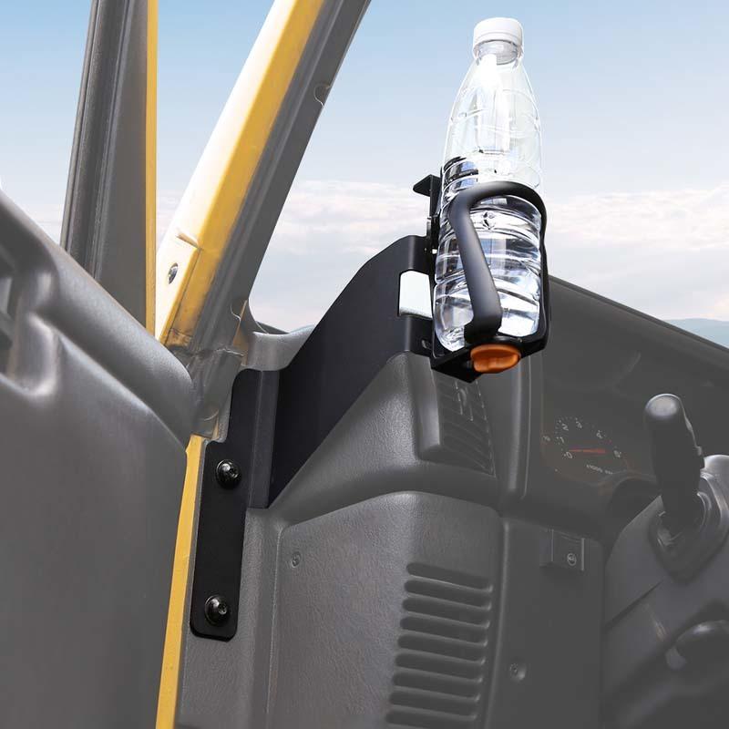 Car Central Console Water Cup Mobile Phone Stand Bracket  Fit For Jeep Wrangler TJ 1997-2006 Car Interior Accessories