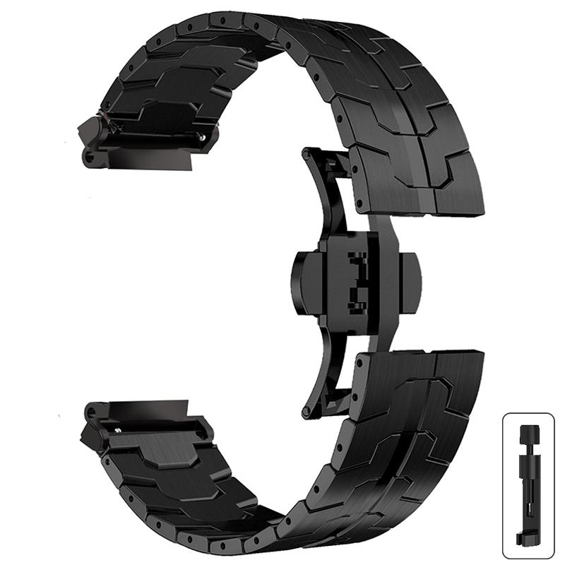 Luxucy Stianless Steel Strap For Amazfit T-rex 3/2 Trex Pro Watch Metal Band Correa For Huami Amazfti TRex Watchband Accessories