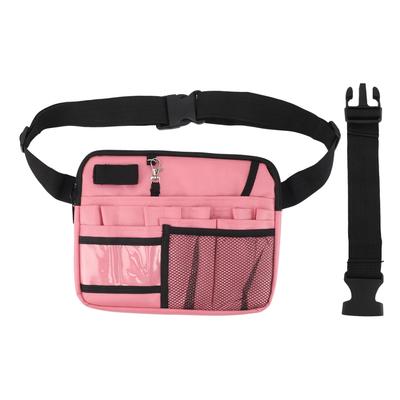 Krankenschwester Fanny Pack Arzthelfer Aufbewahrungstasche Mehrere Fächer Krankenschwester Hüfttasche für Krankenhaus Pink