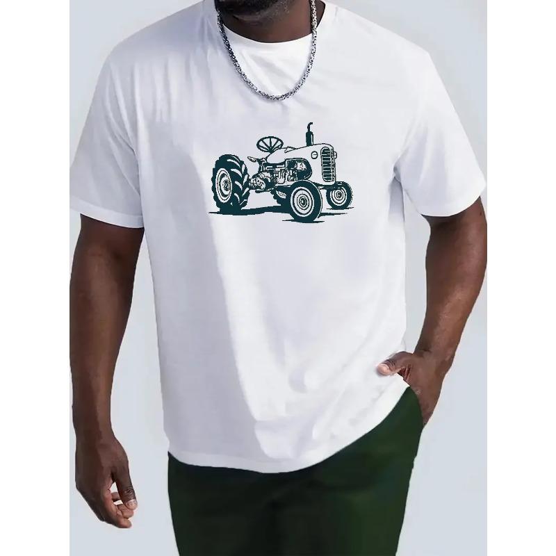 

Outdoor Enthusiast, Men s Casual Short-Sleeve T-Shirt with Labrador & Corn Field Design - Breathable,Round Neck - Perfect for Summer Outdoors, T-Shirt S белый