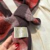 100% Wool Knitted Triangle Shawl & Scarf for Women - Multi-styled for Neck & Waist