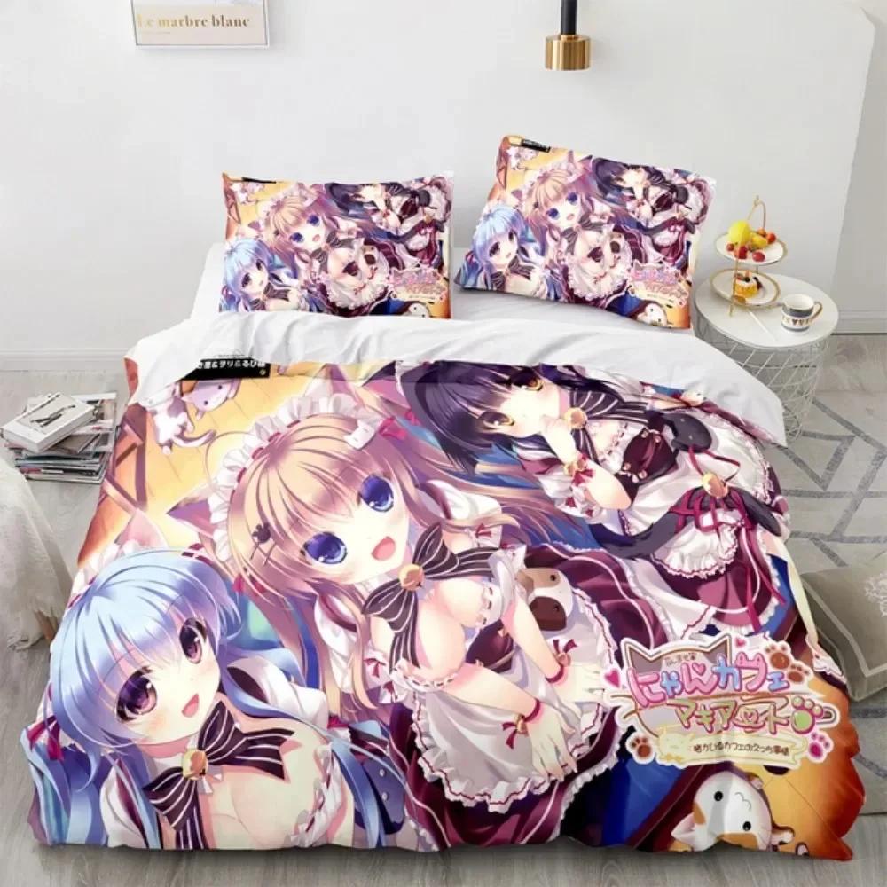 Kotori Itsuka Cosplay Anime Date A Live Costume 3D Duvet Cover Bedding Set Comforter Linen Pillowcases Home Decor Single Queen