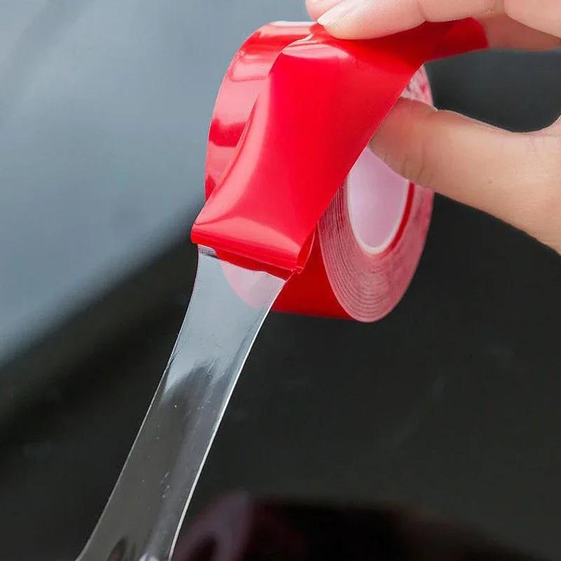 3m Transparent Silicone Double Sided Tape Sticker Seamless Double-sided Adhesive Tape for LED Strip For Car High Strength