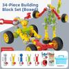 Children's Creative DIY Building Blocks Joint Puzzle Large Particle Educational Toys Handmade Assembly Skeleton Frame Toy