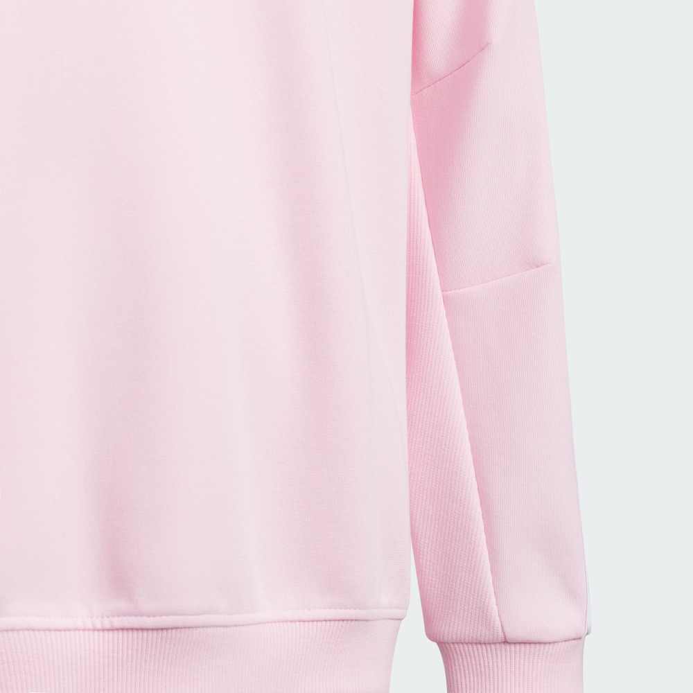 New Adidas Sweatshirt SPORTSWEAR Clear Pink Children Aged 3-7 Years Old JN1738