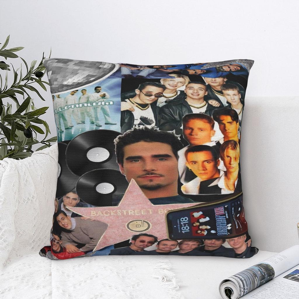 Nuovo Stile Casa Backstreet Boys Album Millenniums Decorazioni Federa Cuscino Cuscino Copricuscino con Cerniera Multitaglia