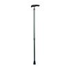 Elderly Support Walking Cane Aluminum Adjustable Trekking Stick With Wooden T-Handle Indoor Outdoor Use