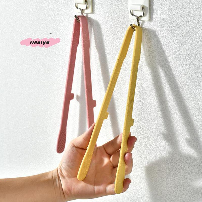 M-Silicone Food Toast Tongs Trivet Tongs For Kitchen Tongs Non-slip Cooking Clip Clamp BBQ Salad Tools Grill Kitchen Accessories