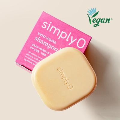 Simlio – Umweltfreundliches, abfallfreies, veganes, festes Shampoo zur Beruhigung der Kopfhaut, 100 g