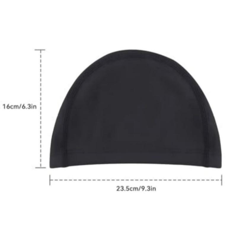 Swimming cap, high elasticity, comfortable and breathable adult universal solid color swimming cap