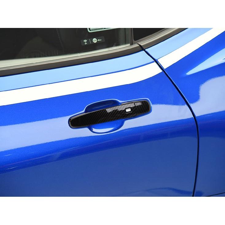 Car Side Door Grab Handle Cover Knob Case Shell Housing Decorations Stickers for Chevrolet Camaro 2016-2022 Exterior