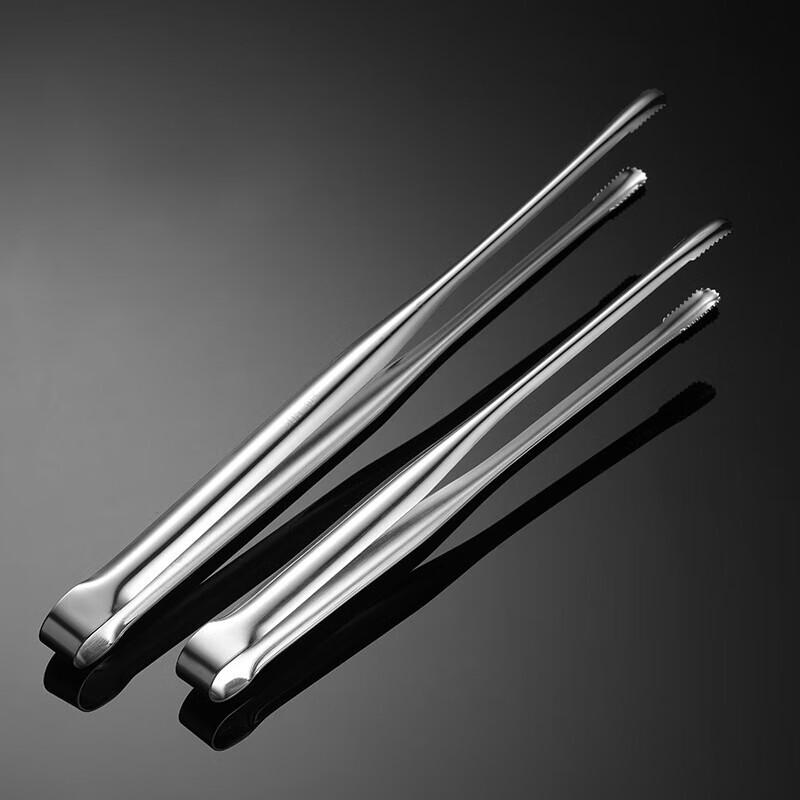 ZISIZ Thickened BBQ and Food Tongs