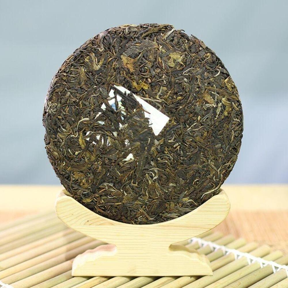 357g Pure Pressed Soft Sweet Laobanzhang Ancient Tree Raw Seven Sons Yunnan Pu'er Tea Cake