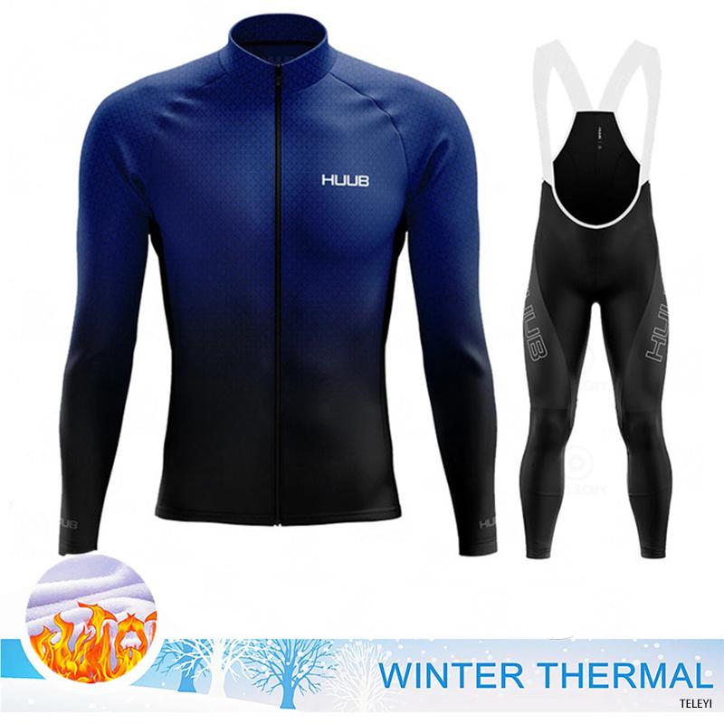 2026 Winter Warm Cycling Clothing Set  Team Winter Cycling Jersey Set Bicycle Sportwear Suit  Uniform Ciclismo Road Bike Clothing Bicicleta 06