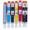 Ink Cartridge 280 281 Smooth Output Cartridge Combo Pack Replacement for PIXMA TS702 TR7520 6 Colors BK BK C M Y PB