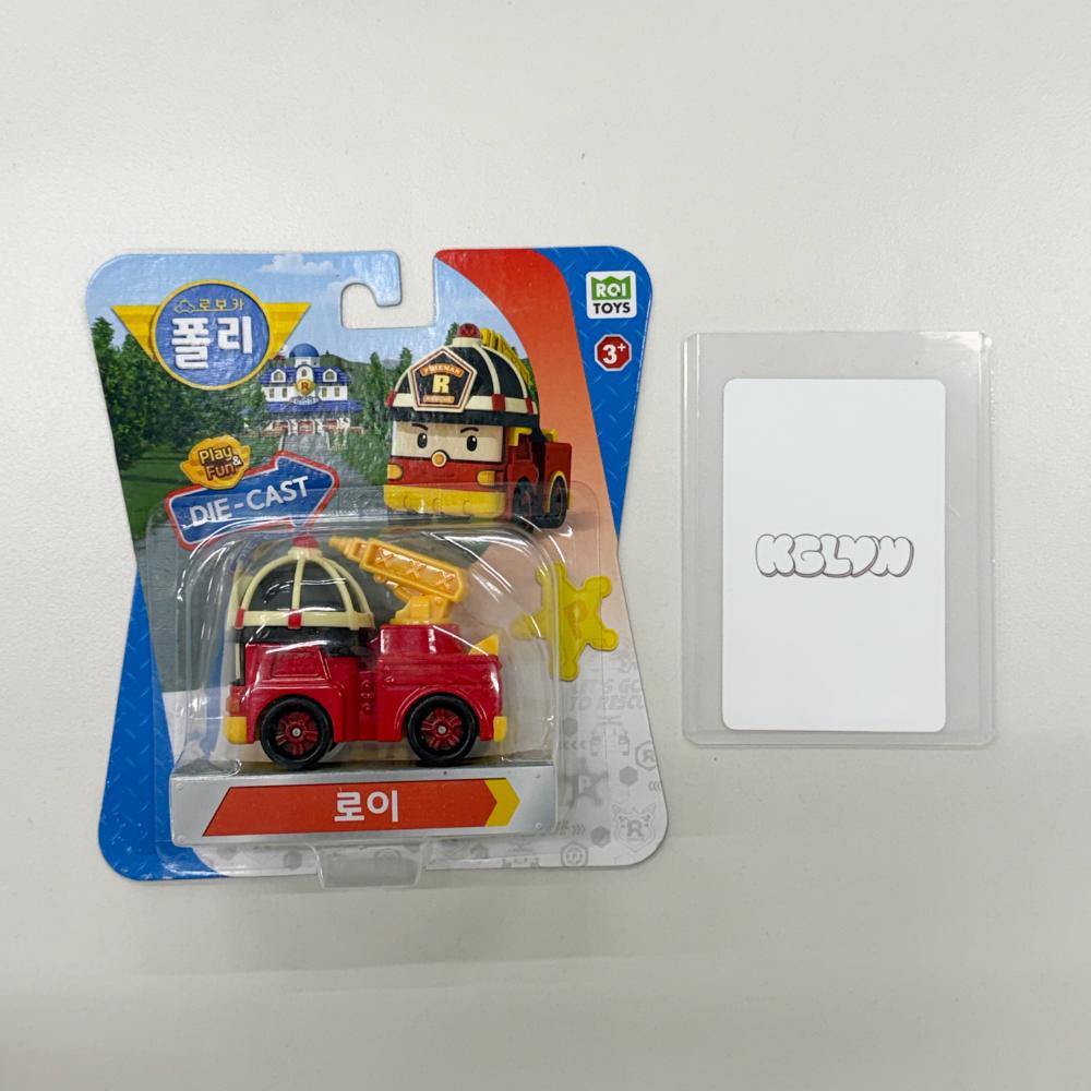 Robocar Poli Kovová hračka Vyberte 1 Poli Roy Amber Helly Oficiální auto