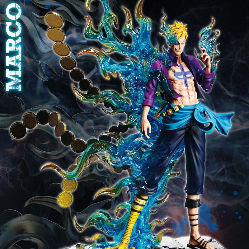 

32 см Аниме Фигурка One Piece Феникс Марко GK Статуя Модель Стоящая Фигурка Коллекция Коллекционная Кукла Украшение для Комнаты Подарок для Детей