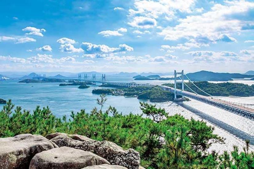 

APPLEONE 1000-891 Mt. Washuu to the Great Seto Bridge (Okayama Prefecture), 1000-piece (75 x 50 cm) Jigsaw Puzzle, Made in Japan