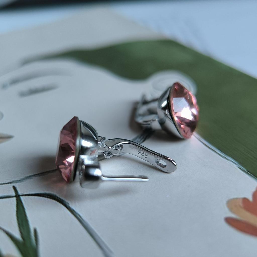 Silver Earrings with Cubic Zirkonia (60002213)