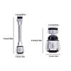 Kitchen Stainless Steel Faucet Sprinkler Water-saving Device Lengthening Rotating Splash Proof Sprinkler Spray Extender Bubbler