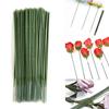 100Pcs Crafts Flower Stem Iron Wire DIY Handmade Rose Stem Artificial Flower Stem  Home Decor