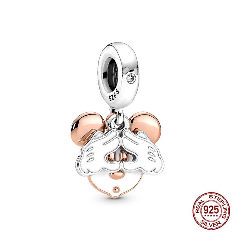 Original Charms Copper Number 7 Poker Chip Charms Beads Fits 3Mm Original Bracelet For Women Diy Fine Jewelry Gifts