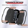 Car Zinc Alloy Leather Key Cover Case Protector For Ford Equator Jmc Plus 5 6 7 Sport Ecoboost Smart Remote Keychain Accessories