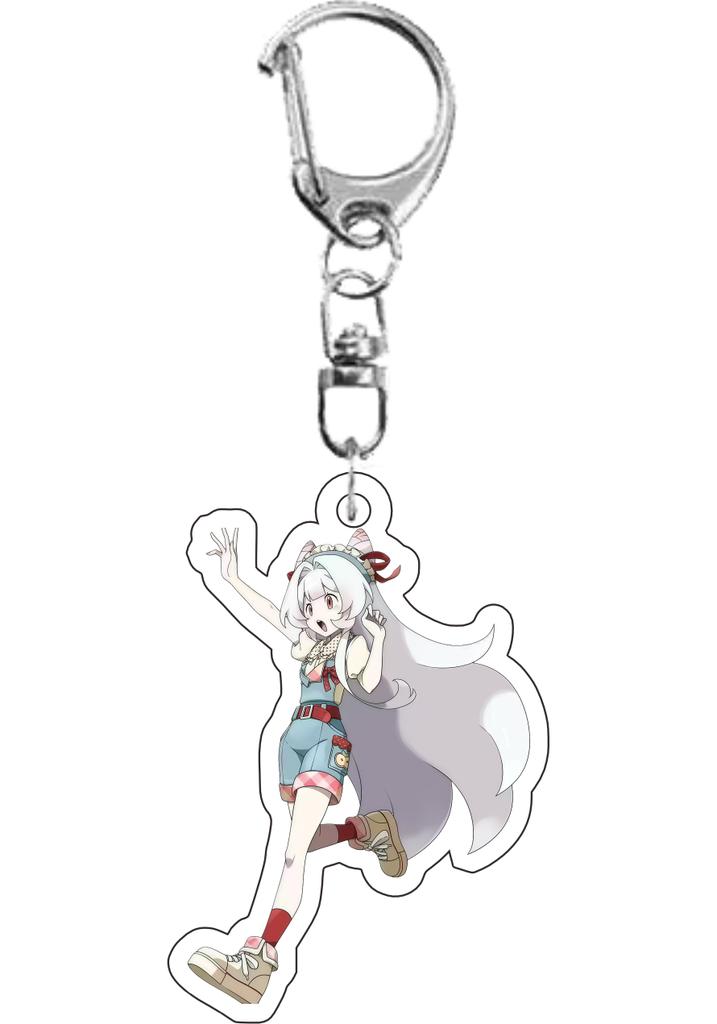 Anime Cartoons Acrylic Key Chain for Lance Lucy Cynthia Caitlin Steven Stone Acrylic Backpack Pendant Acrylic Key Buckle Pendant